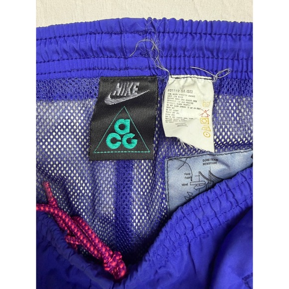 Nike ACG Pants - Vintage Nike ACG Gore-Tex Pants Womens Medium Purple Hiking Snow F01112 SA SS